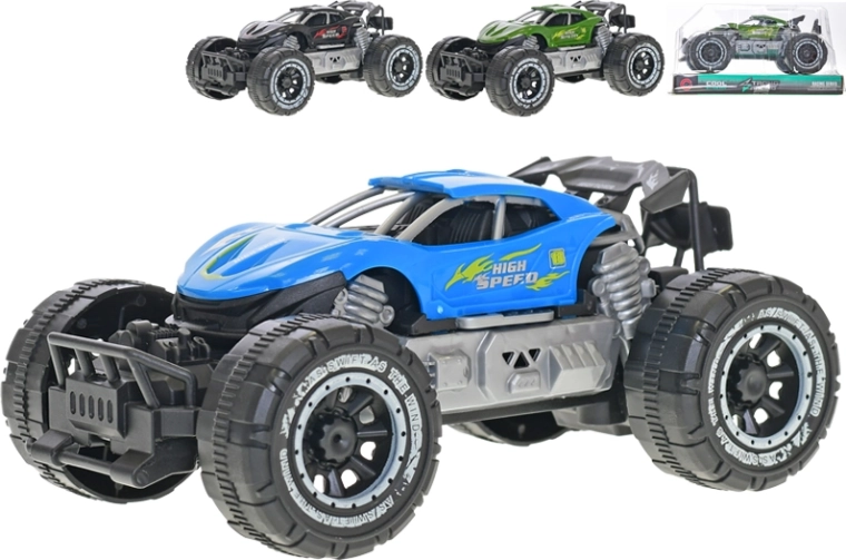 Buggy-Auto mit Schwungrad – Plastikauto 16 cm