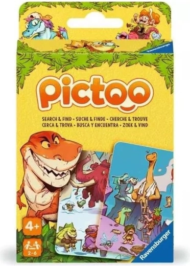 Ravensburger Pictoo: Dinosaurier – schnelles Reaktionsspiel