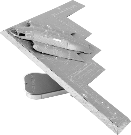 Metall-3D-Puzzle METAL EARTH B‑2A Spirit ICONX – Modell des Stealth-Bombers