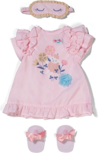 Nachthemd und Accessoires für 43 cm BABY born Puppen