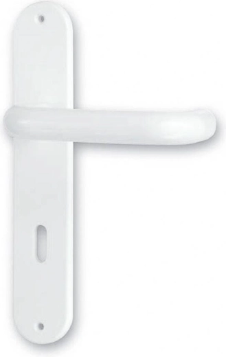 Türklinke STANDARD 72 weiß Kunststoff