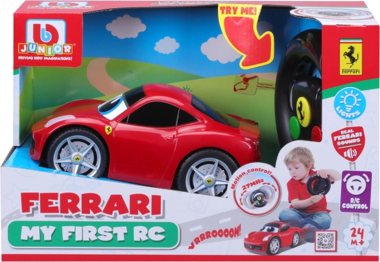 BB Junior Ferrari 458 Italia mit Licht und Sound