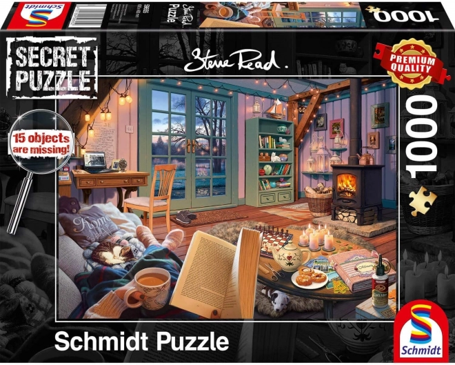 Schmidt Secret Puzzle – Im Ferienhaus, 1000 Teile