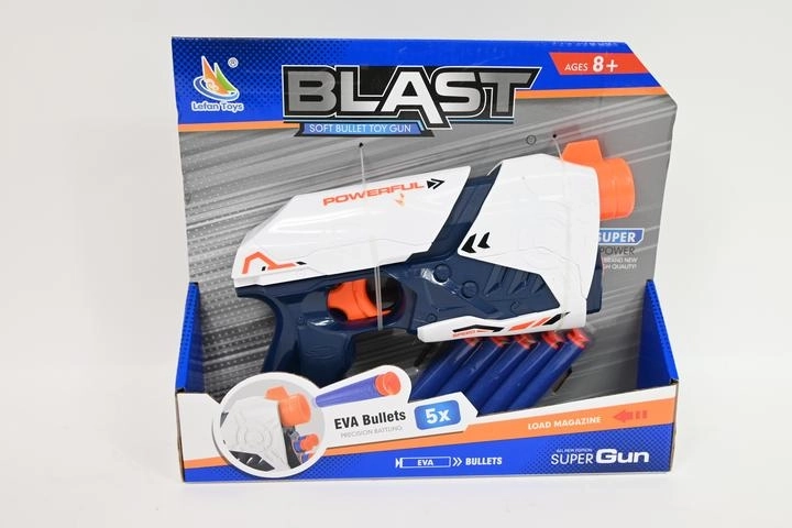 Blast Pistole für Schaumstoffpfeile
