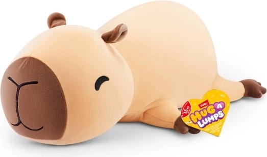 ZURU Hug a Lumps Plüsch-Kapibara, mittelgroß
