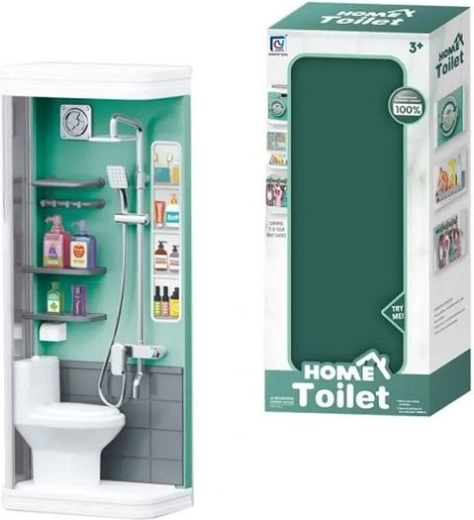 Badezimmermöbel-Set für Puppen mit Effekten