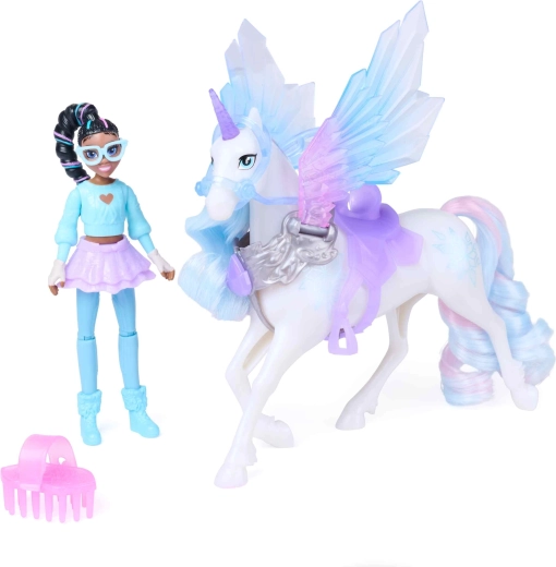 Unicorn Academy zauberhafte Flügel Glacier und Layla 11 cm