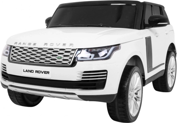 Elektrisches Kinderauto Range Rover HSE, 2-sitzig, weiß, mit Fernbedienung