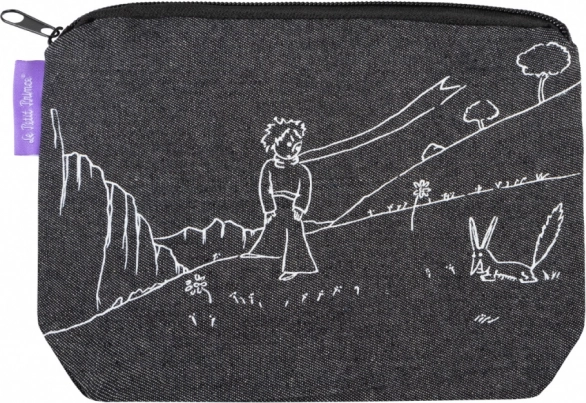 Jeans-Etui Der kleine Prinz – Schwarz