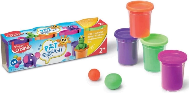 Maped Creativ Knetmasse 4x114g