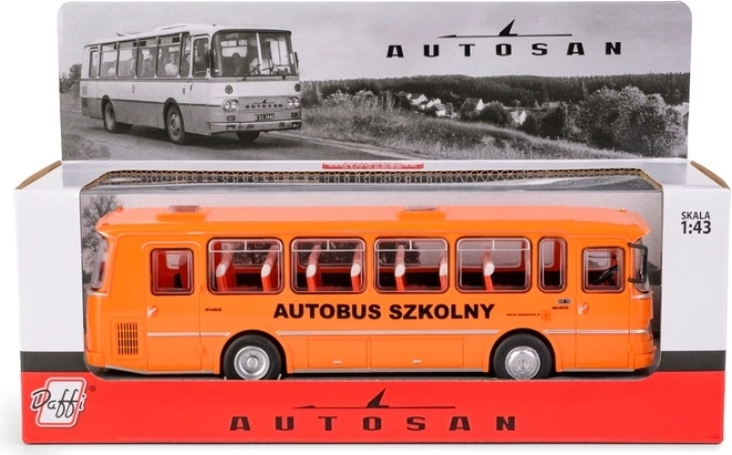 Sammlermodell des Busses Autosan H9-20 in der Schulversion