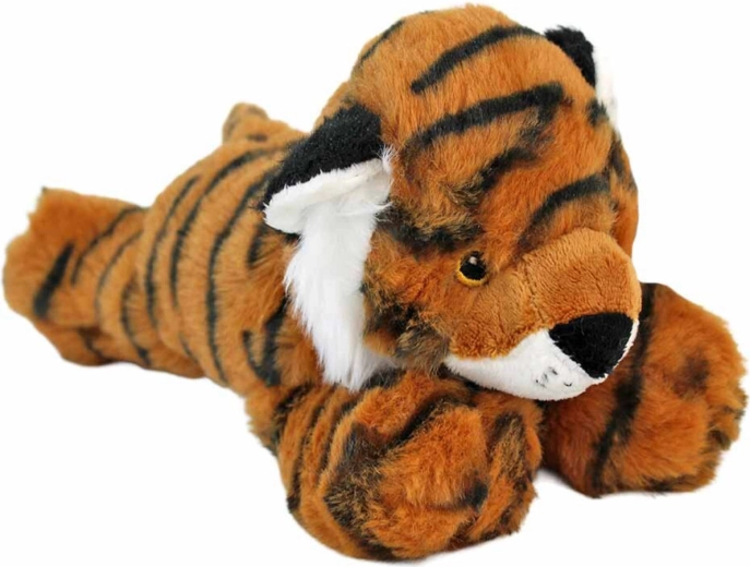 Plüschiger liegender Tiger Eco-line 28 cm