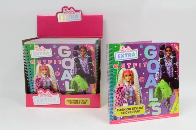 Barbie Modealbum mit Stickern