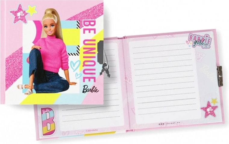 Barbie-Tagebuch mit Schloss – 1 Stück
