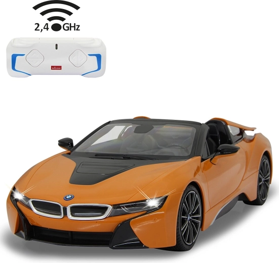 Jamara BMW i8 Roadster RC-Auto 1:12 orange 2,4 GHz