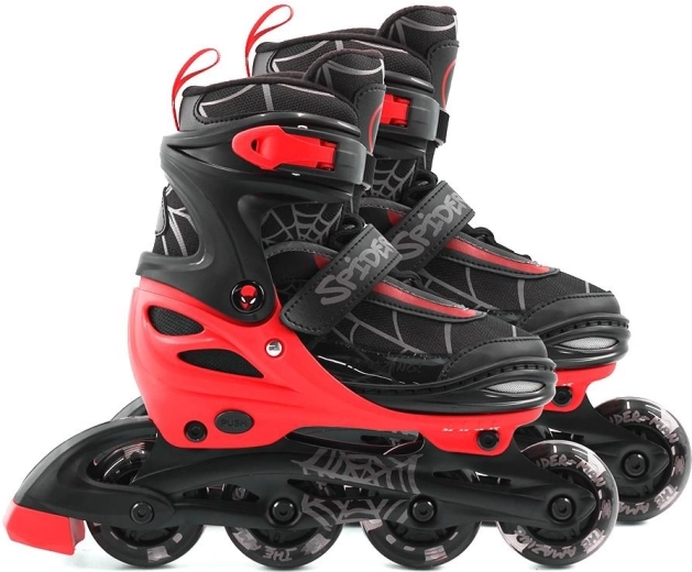 Inline-Skates Spiderman 3-in-1 mit LED-Rollen