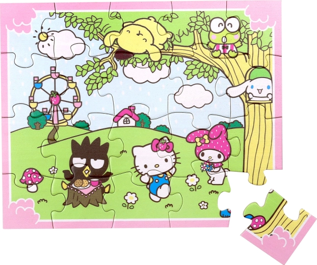 Holzpuzzle Hello Kitty – 20 Teile