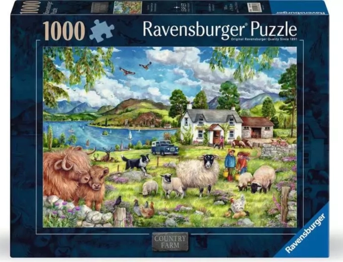 Ravensburger Puzzle Ländlicher Bauernhof 1000 Teile