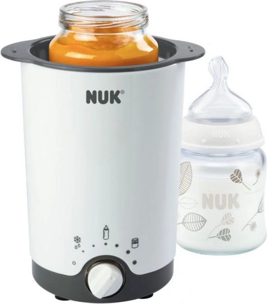 NUK elektrischer Flaschen- und Babykostwärmer thermo express 3in1