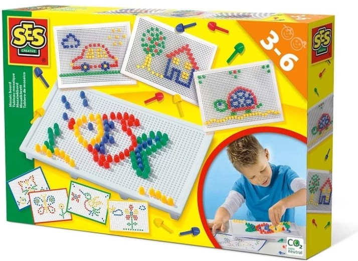 SES Creative Mosaik-Steckplatte