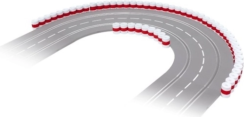 Schutzmauer für Slotcar‑Bahnen 1:32 (24 Stk.)