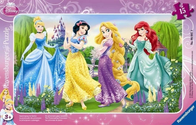 RAVENSBURGER Puzzle Disney Prinzessinnen 15 Teile
