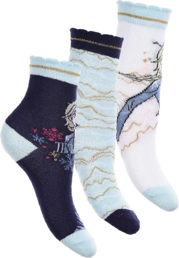 Disney Frozen Socken – Set mit 3 Paaren