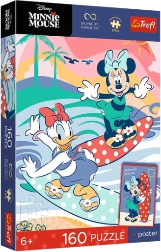 UFT Premium Plus Kids Puzzle „Piękna myszka“ (Krásná myška) 160 Teile – 1 Stück