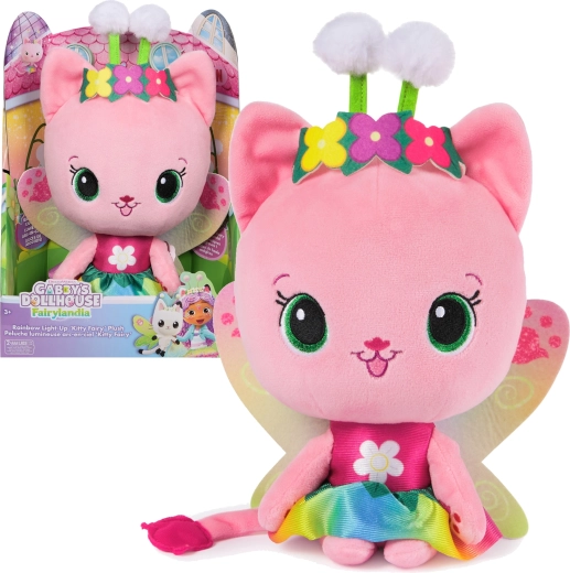 Spin Master Gabby’s Dollhouse Plüsch-Feen-Kätzchen Wróżkicia interaktiv 35 cm