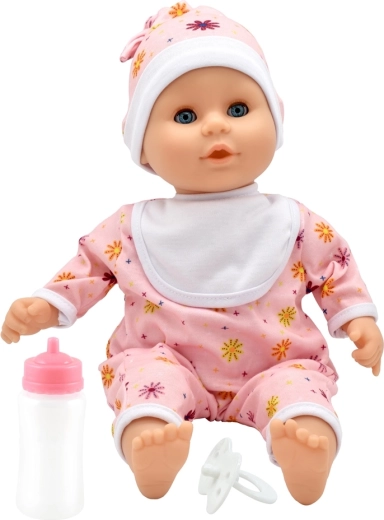 Puppe Dolls World Little Treasure rosa 38 cm