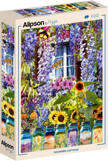 Alipson Puzzle „Festgehaltene Erinnerungen“ 500 Teile