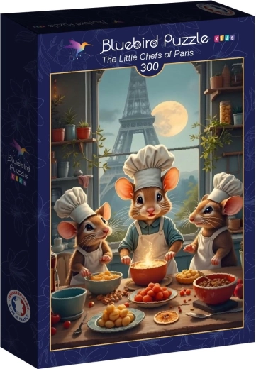 Bluebird Puzzle Kleine Köche aus Paris 300 Teile