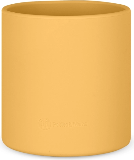 Petite&Mars Silikonbecher Take&Match intense ochre 6m+