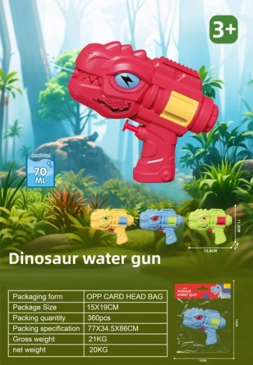 Wasserpistole Dinosaurier 14 cm