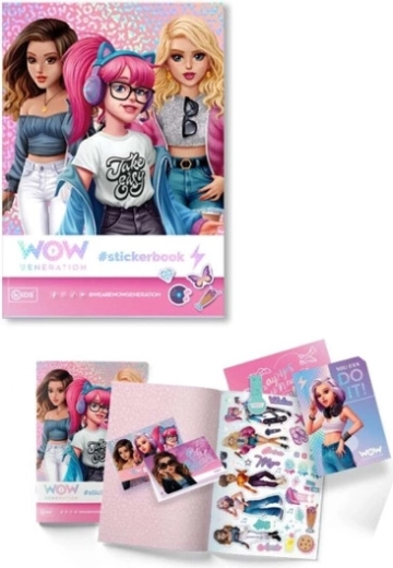 Album mit holografischen Aufklebern WOW Generation
