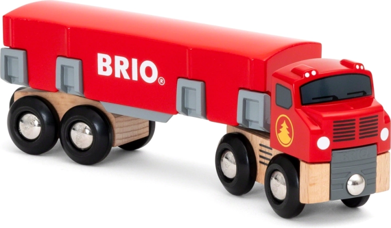 BRIO World Holztransporter