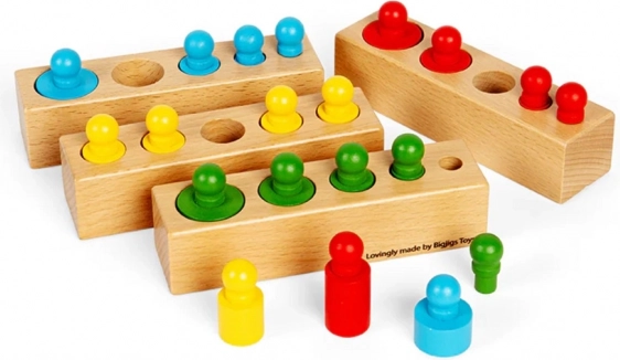 Bigjigs Toys Holz-Didaktikpuzzle