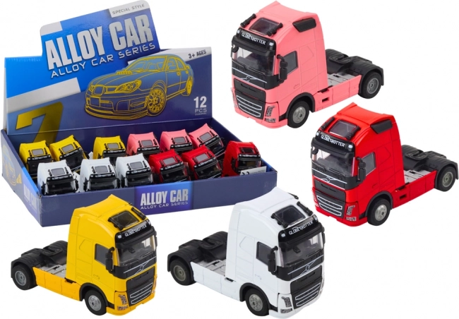 Truck Metall mit LED-Lichtern und Geräuschen 1:32