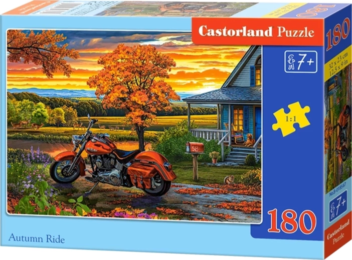 Castorland Puzzle Herbstfahrt, 180 Teile