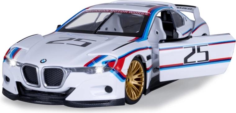 Metallmodell BMW 3.0 CSL Hommage R 1:24 weiß