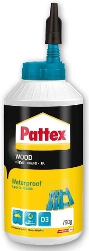 Wasserfestes Holzleim D3 750 g PATTEX Super 3