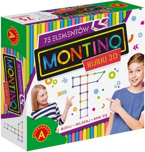 Kreative 3D-Trinkhalme ALEXANDER Montino 75