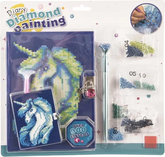 Kreativset Diamond Painting – Tagebücher (9 Stk.)