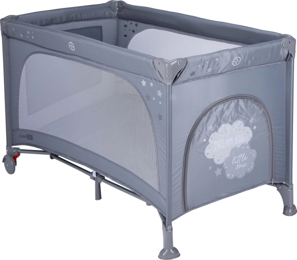 Freeon Reisebett Nook grau