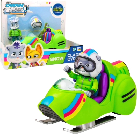 PMI The Creature Cases zwierzęce zagadki Figur Sam Snow und Schneemotorrad