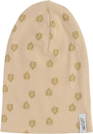 Lodger Beanie-Mütze Print Rib Linen (6–12 Monate)