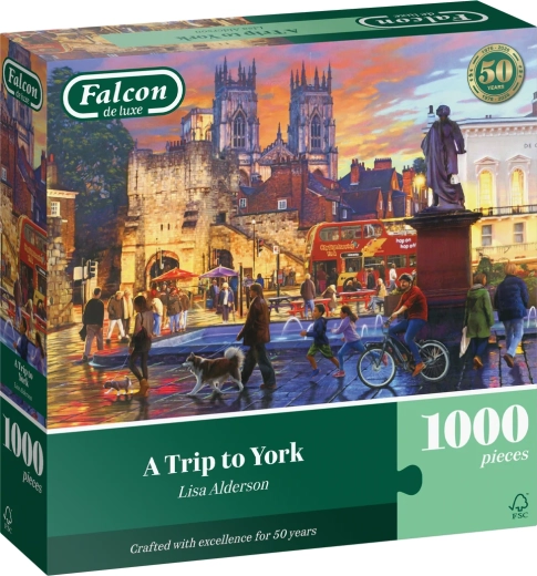 Falcon Puzzle Ausflug nach York 1000 Teile
