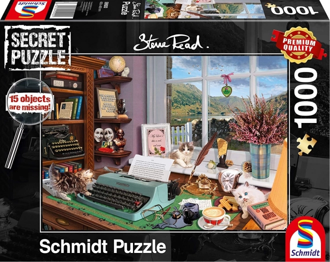Schmidt Secret Puzzle Auf dem Schreibtisch – 1000 Teile