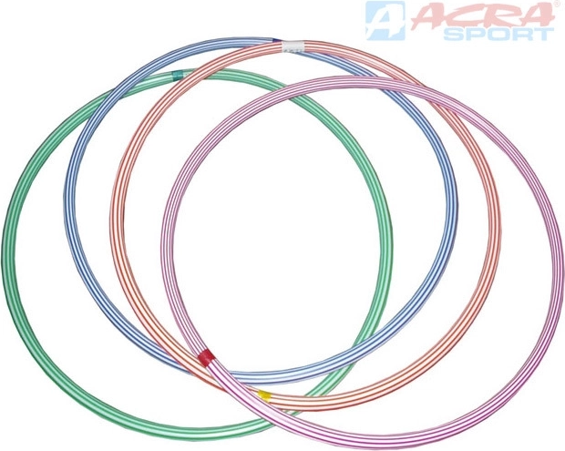 ACRA Gymnastikreifen Hula-Hoop 60 cm für Kinder - 1 Stück