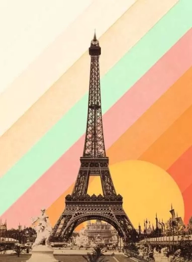 Ravensburger Puzzle Regenbogen über Paris 500 Teile